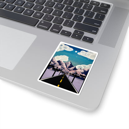 Blue Skies Ahead Sticker